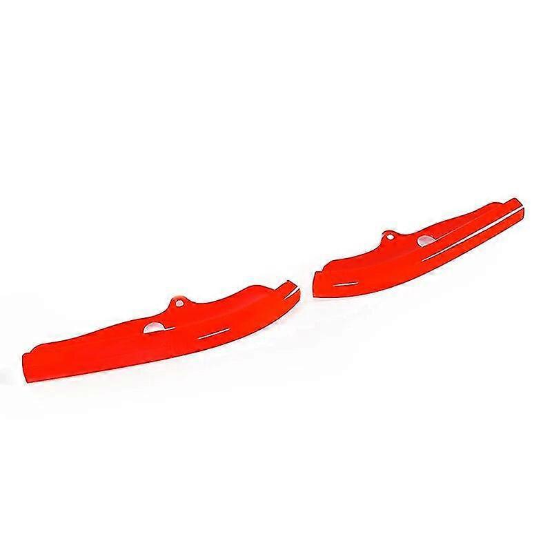 Bracingo Frontstoßstangen-splitter-schutzlippe/diffusor-abdeckung Passend Für Dodge Challenger R/t Scat Pack 2015-2022 – Rot