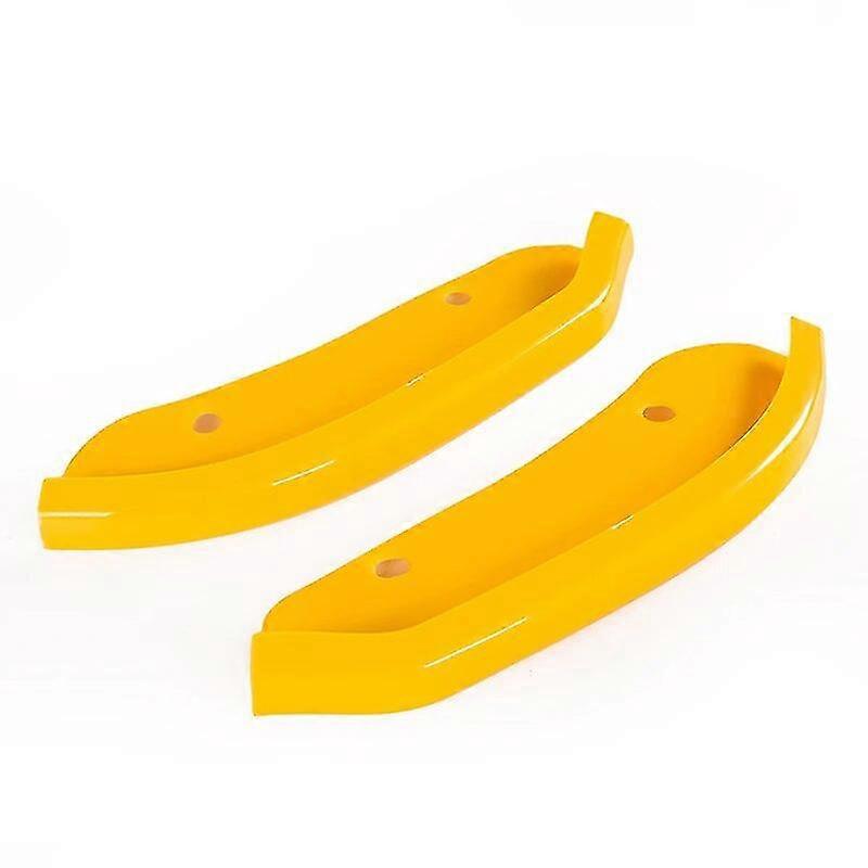 Bracingo 2er-pack Frontstoßstangen-splitter-schutzlippe, Diffusor-abdeckung, Passend Für Dodge Challenger Srt Scat Pack 2015–2022 – Gelb