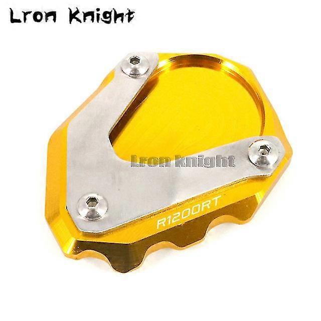 Für Bmw R1200rt R1200 Rt R 1200rt 2004-2013 Motorrad Cnc-seitenständer-verlängerungsplatte - Gold