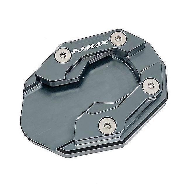 Cnc-motorrad-seitenständer-verlängerungsplatte Für Yamaha Nmax 155, Xmax 300 Und Mt15 (2015–2021) – Grau 1-nmax