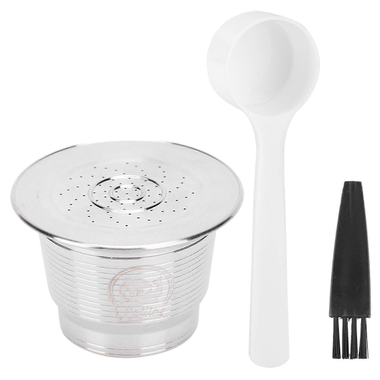Kaffeekapsel-set, Wiederverwendbarer, Nachfüllbarer Filter Aus Edelstahl 304, Zubehör Für Die Kaffeezubereitung