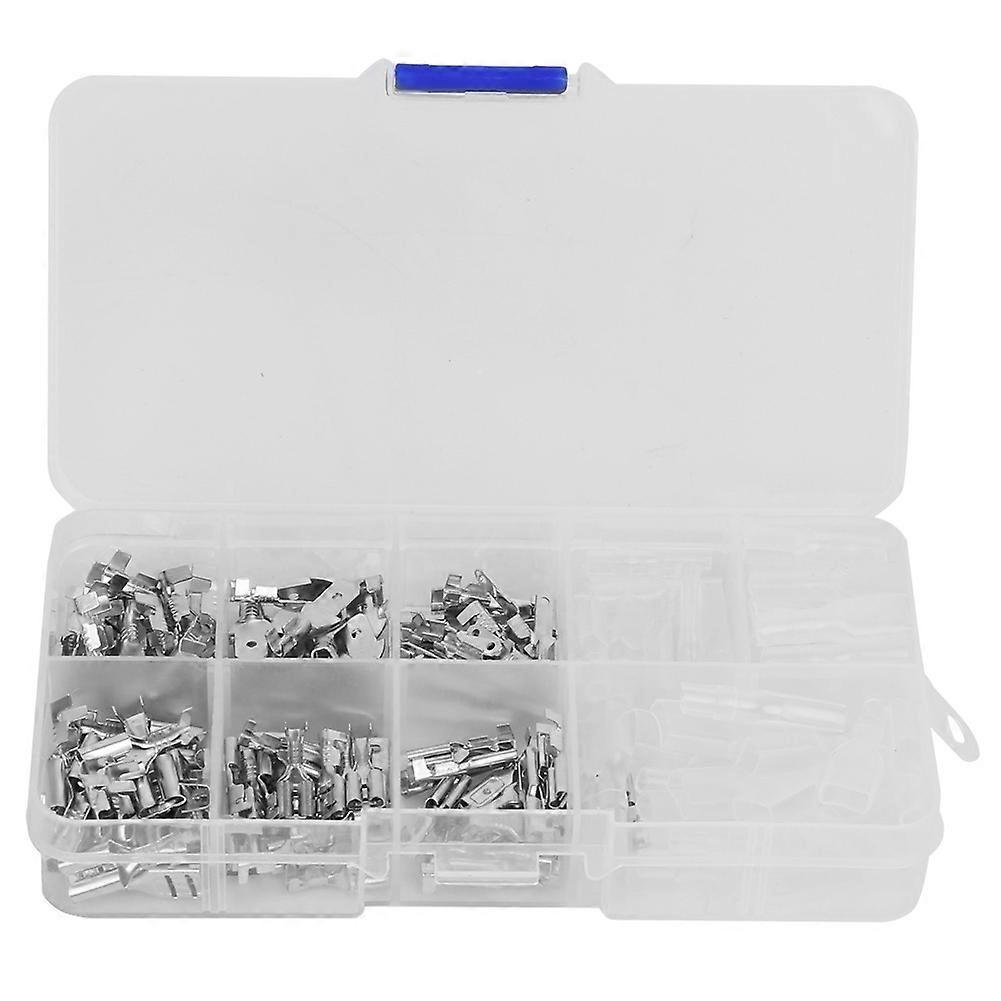 180 Stück Elektrische Drahtkabelverbinder, Stecker Und Buchsen Mit Isolierkappe (180 Stück Silberfarben)