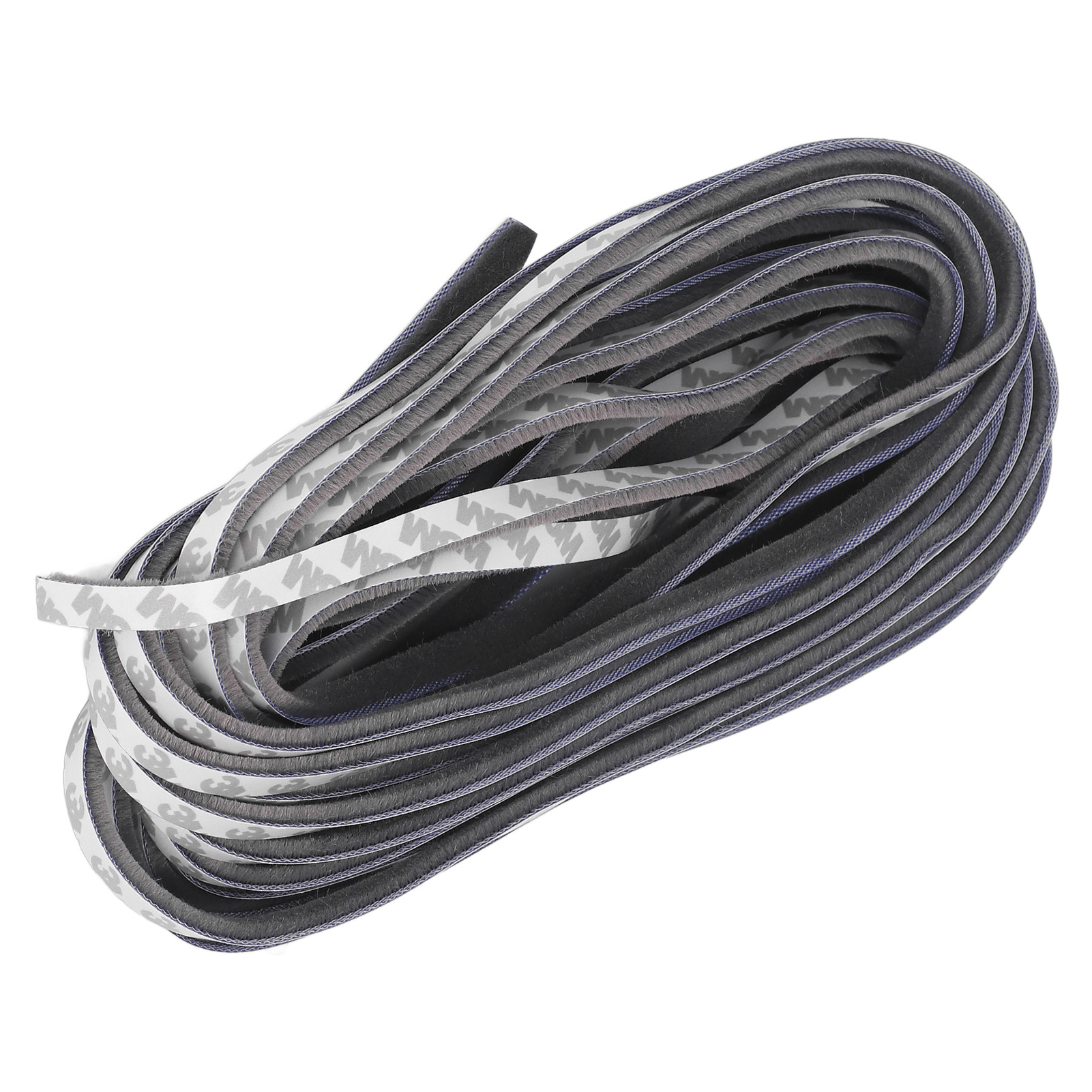 Selbstklebendes Dichtungsband Für Fenster Und Türen, Schalldicht, Winddicht, Staubdicht, Grau, 9 X 5 Mm