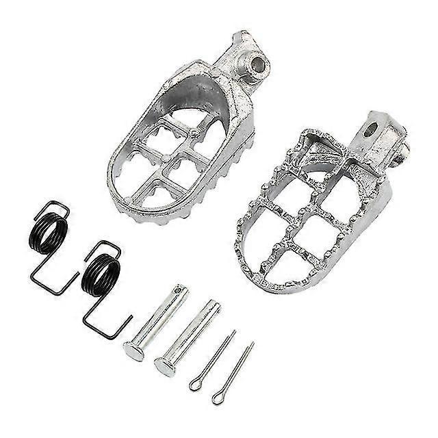 Motorradzubehör Fußrasten Für Suzuki Dl650 V-strom 2004-2012 Dl650 Motorrad Dirt Bike Motocross – Silber