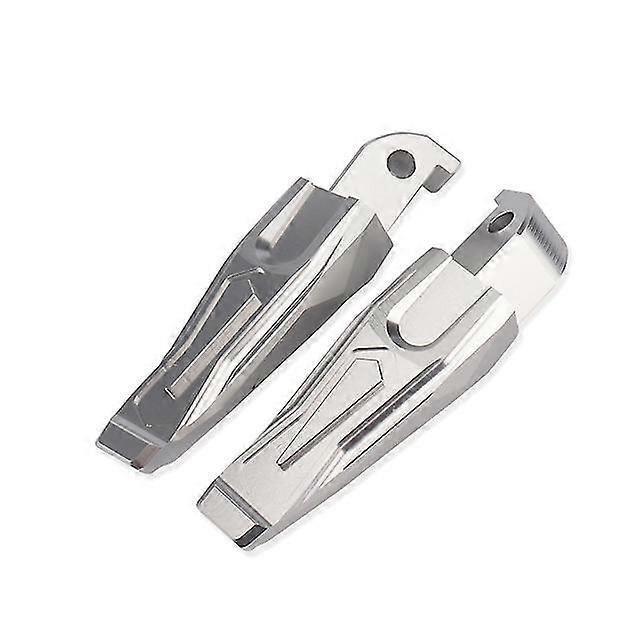 Passend Für Yamaha Nmax 125, Nmax 155, N Max 150, Nmax 155 (2015–2022), Cnc-gefräste Aluminium-fußrasten Für Sozius – Silber