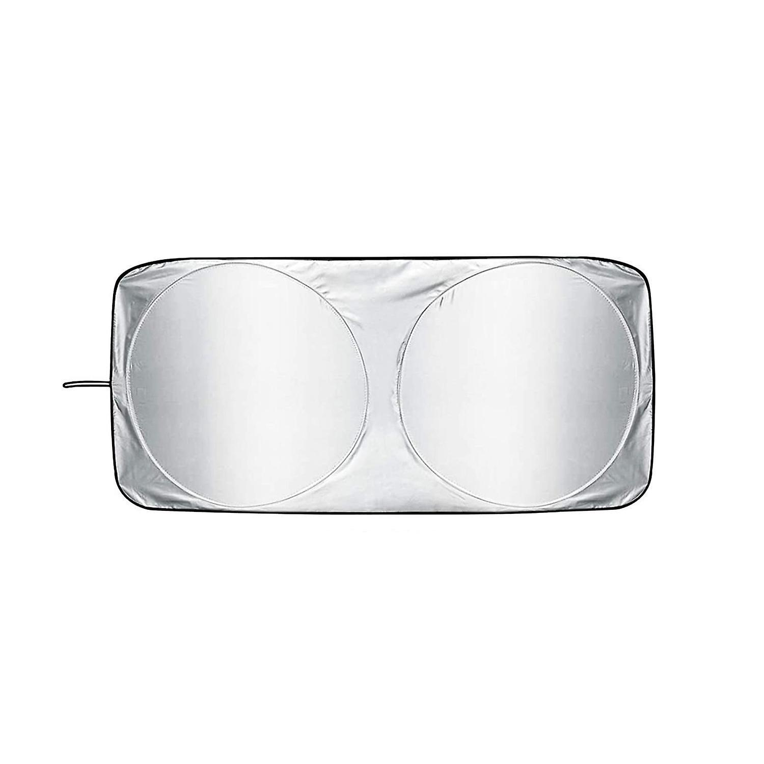 Front-sonnenblende Für Pkw, Suv, Van, 64 X 33,8 Zoll, Reflektierende Windschutzscheiben-sonnenblende