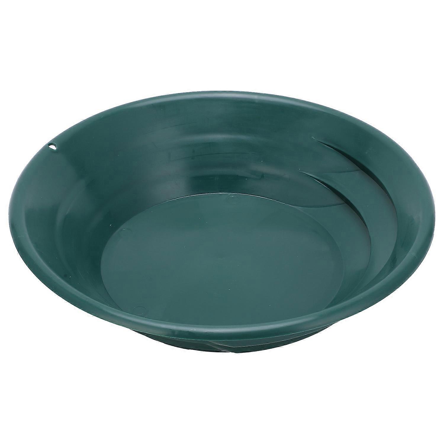 380-mm-goldwaschpfanne, Manuelles Goldwaschen, Sandsieb, Klassierschale, Goldwaschzubehör, Grün