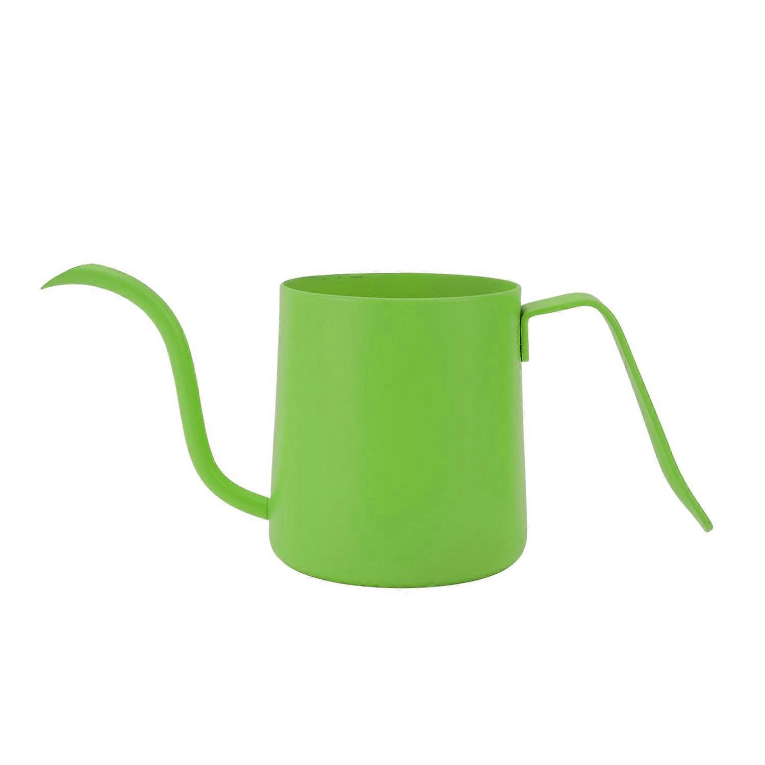 Pour-over-kanne 250 Ml, Edelstahl 304, Schwanenhalsausguss, Lange, Schmale Tropfschale, Grün
