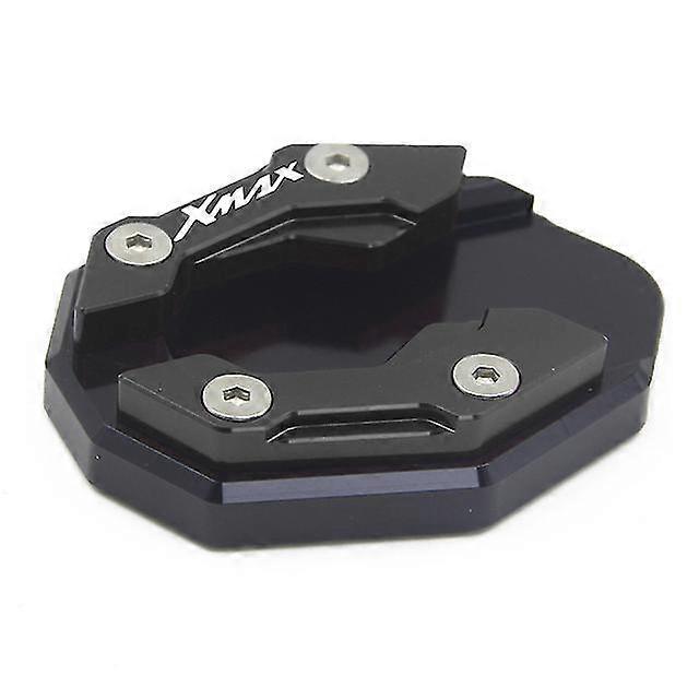 Cnc-motorrad-seitenständer-verlängerungsplatte Für Yamaha Nmax 155, Xmax 300 Und Mt15 (2015–2021) – Schwarz
