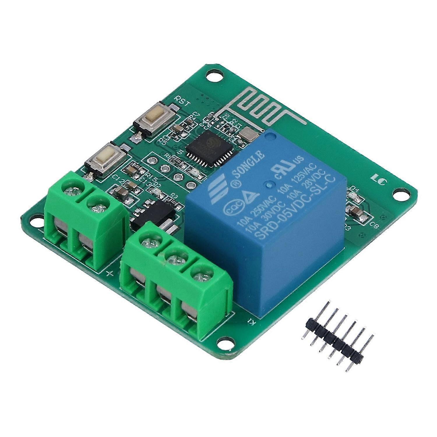 Relaismodul Mit Wlan-funkplatine, Fernbedienungsschalter, Zubehör, Dc 5v 10a, Esp82661-kanal