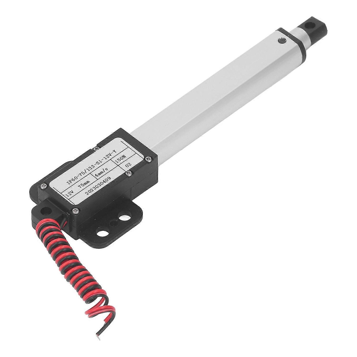Elektrischer Mikro-linearantrieb 150 N, Mehrfachschutz, 75 Mm Hub, 12 V