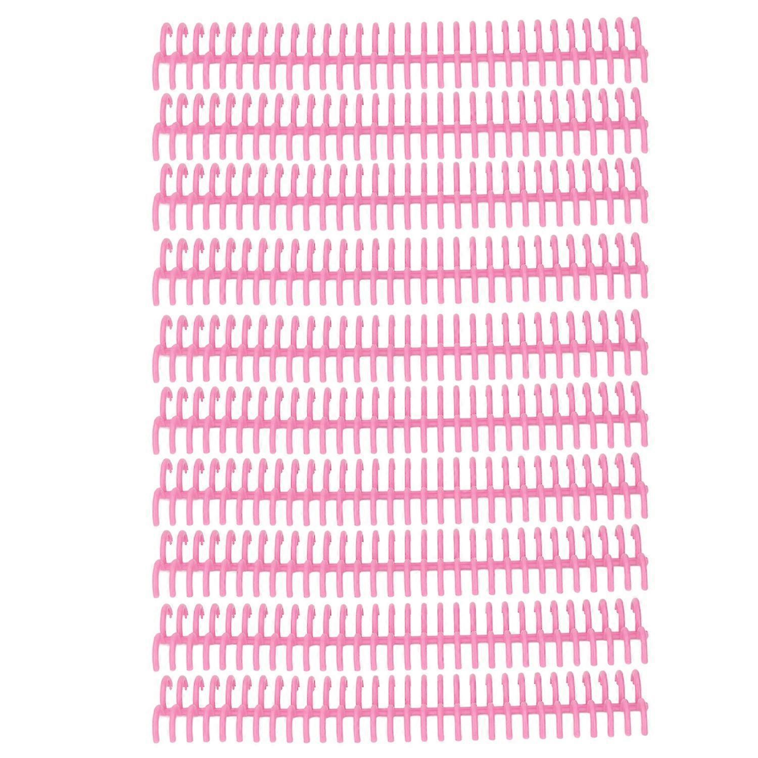 10 Stück Loseblatt-binderinge, 30 Löcher, 22 Mm Innendurchmesser, Verschleißfeste Kunststoff-binderinge