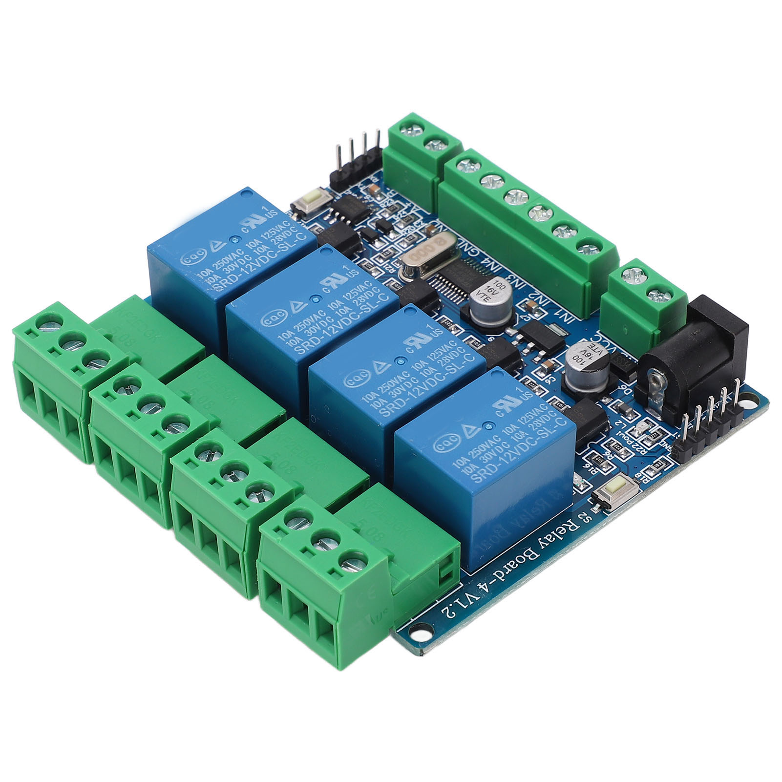 12v 4-kanal-relaismodul Mit Optokoppler-isolation Für Heim- Und Industriestromkreissteuerung
