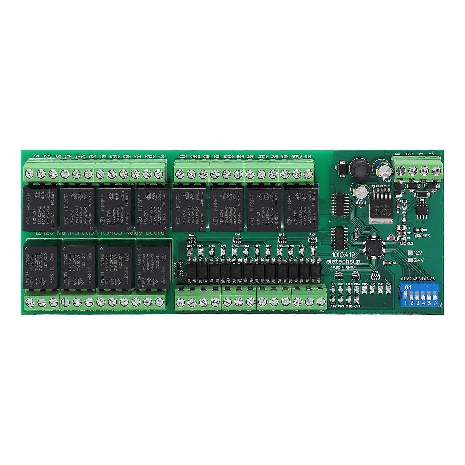12-kanal-relaismodul Mit Überspannungsschutzfunktion, 12 Optisch Isolierte Eingänge, Hardware-reset-relais B