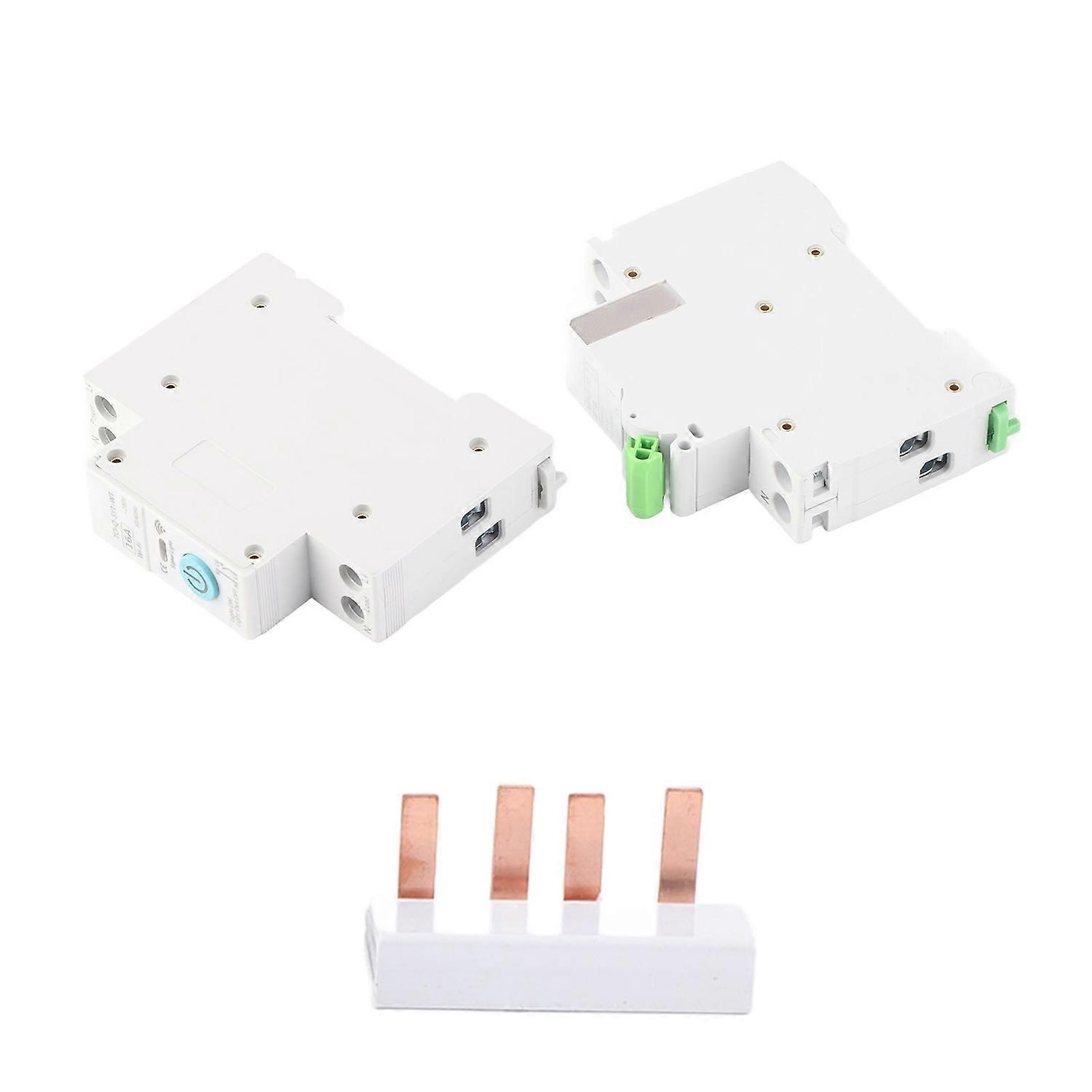 1p+n Intelligenter Wlan-leistungsschalter Mit 3 Zeitmodi Und Fernbedienung Für Den Haushalt