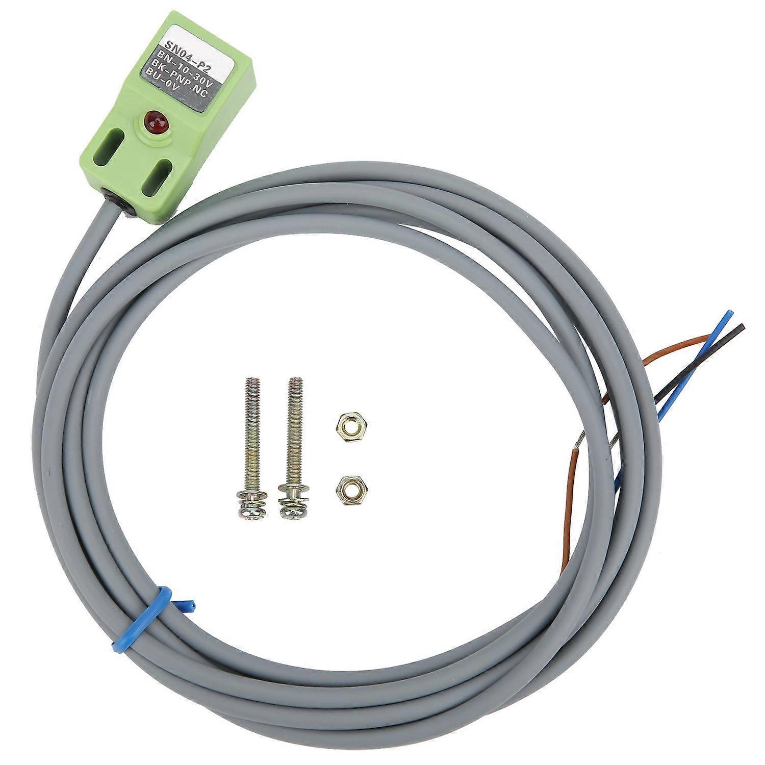 Berm Induktiver Näherungsschalter, 4 Mm Induktionsabstand, 3-adrig, Dc 10–30 V, Sn04-p2