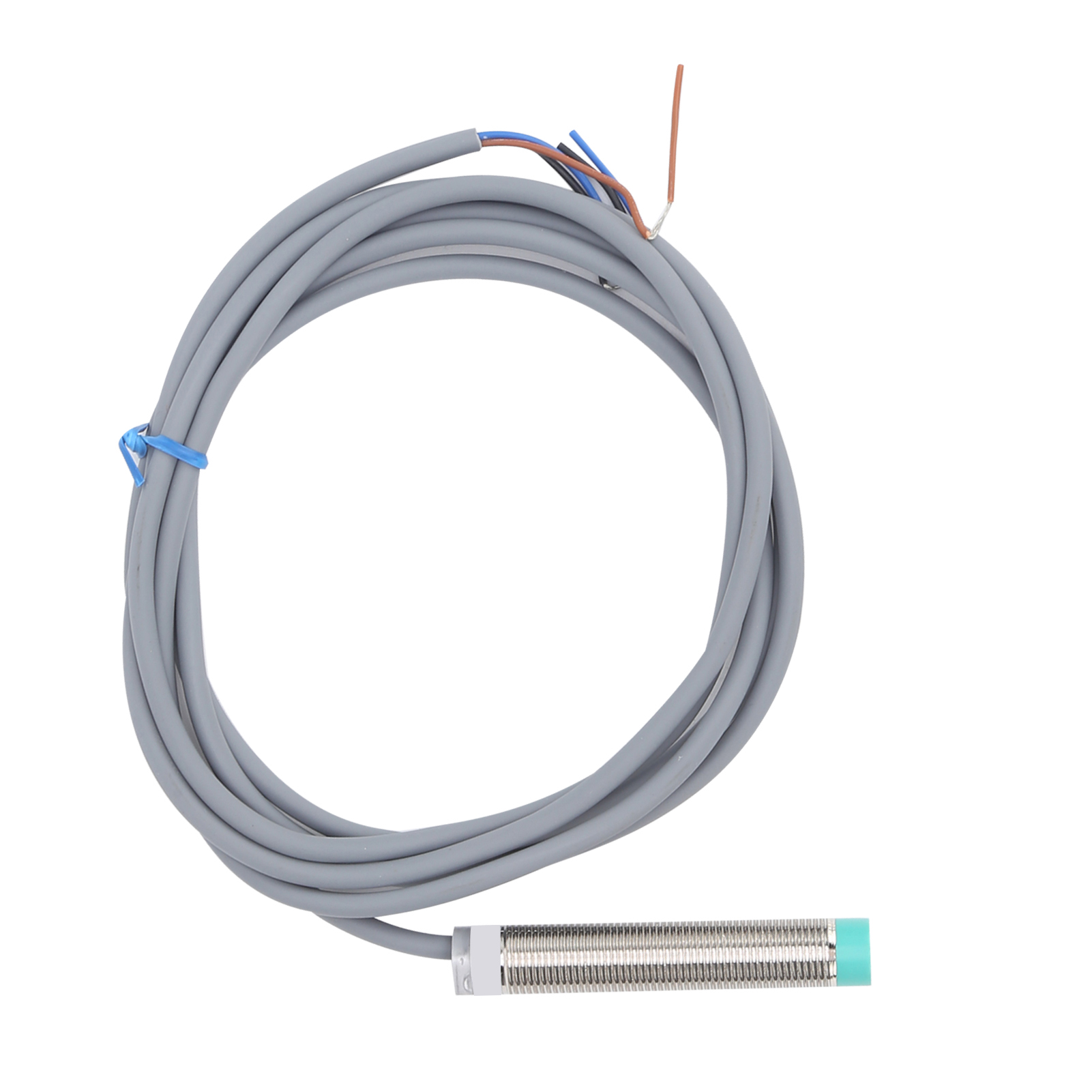 Berm Näherungsschalter, Zylindrisch, 3-adrig, Pnp-sensor, Normalerweise Geschlossen, 10–30 V Dc