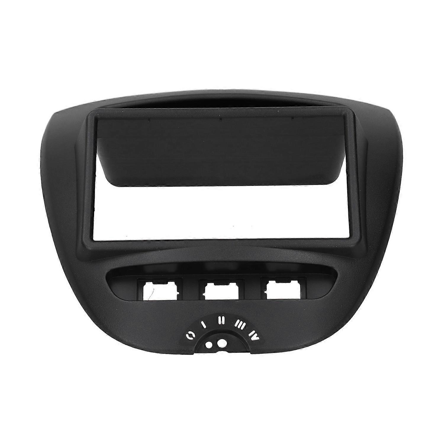 2-din-autoradio-blende Mit Bedienelementen, Dvd-navigationssystem Und Passendem Rahmen Für Citroen C1 2005–2014