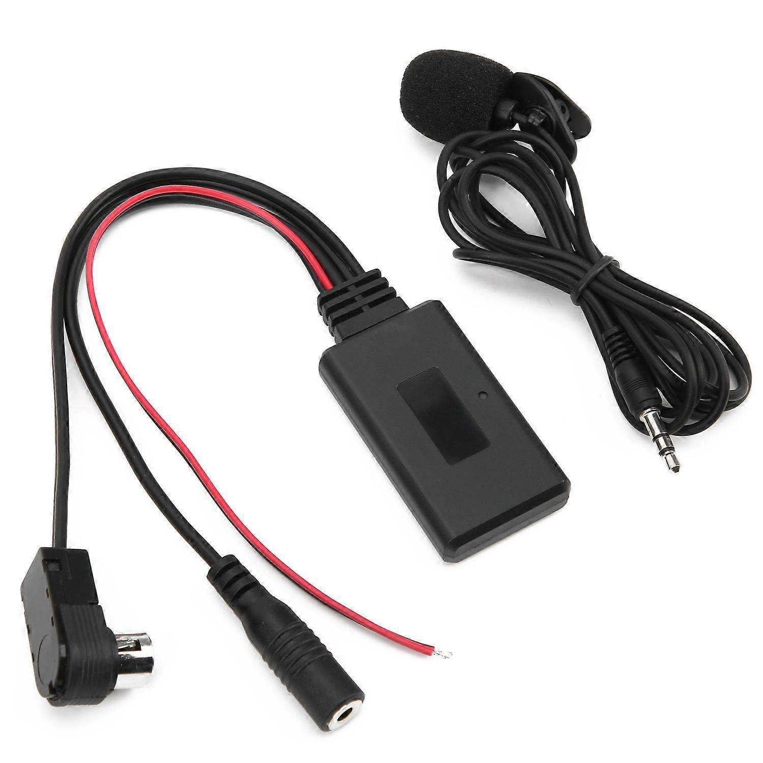 Bluetooth 5.0 Aux-kabeladapter Mit Mikrofon Und Freisprechfunktion, Passend Für Alpine Cda-9857, Cda-9886 Und Cda-117