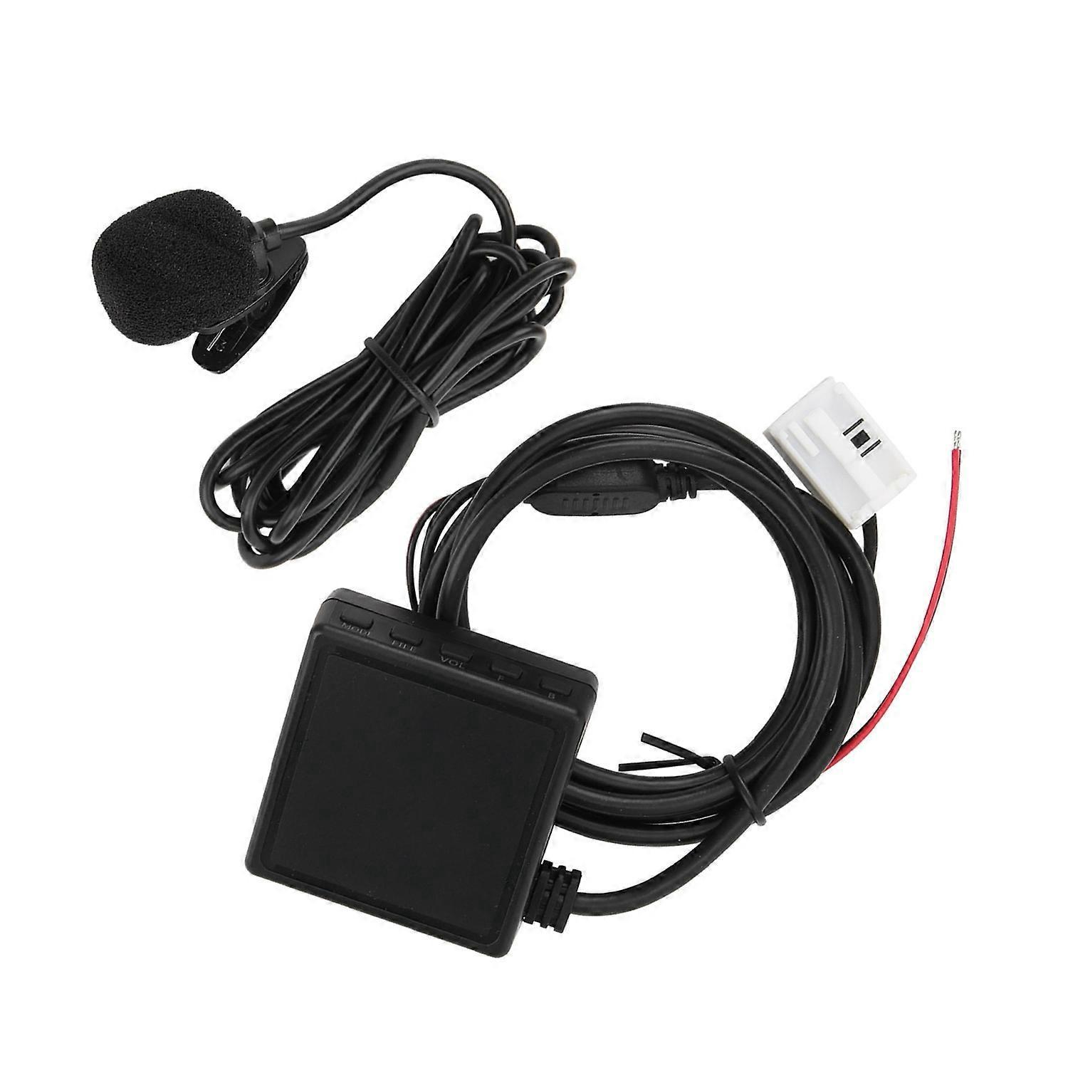 Bluetooth 5.0 Aux-kabel-audioadapter Mit Mikrofon, Freisprecheinrichtung, Ersatz Für Peugeot 307, 308, 407