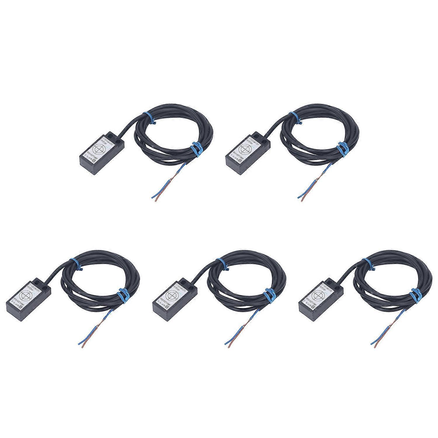 5 Stück Magnetschalter-sensor, 2-adrig, Normalerweise Offen, Abs-näherungssensor, Dc/ac 5–200 V