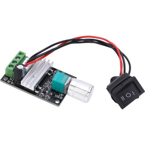 Motordrehzahlregler Pwm-steuerung Schalter Regler Dc 6v–28v 3a Cw Ccw-drehung