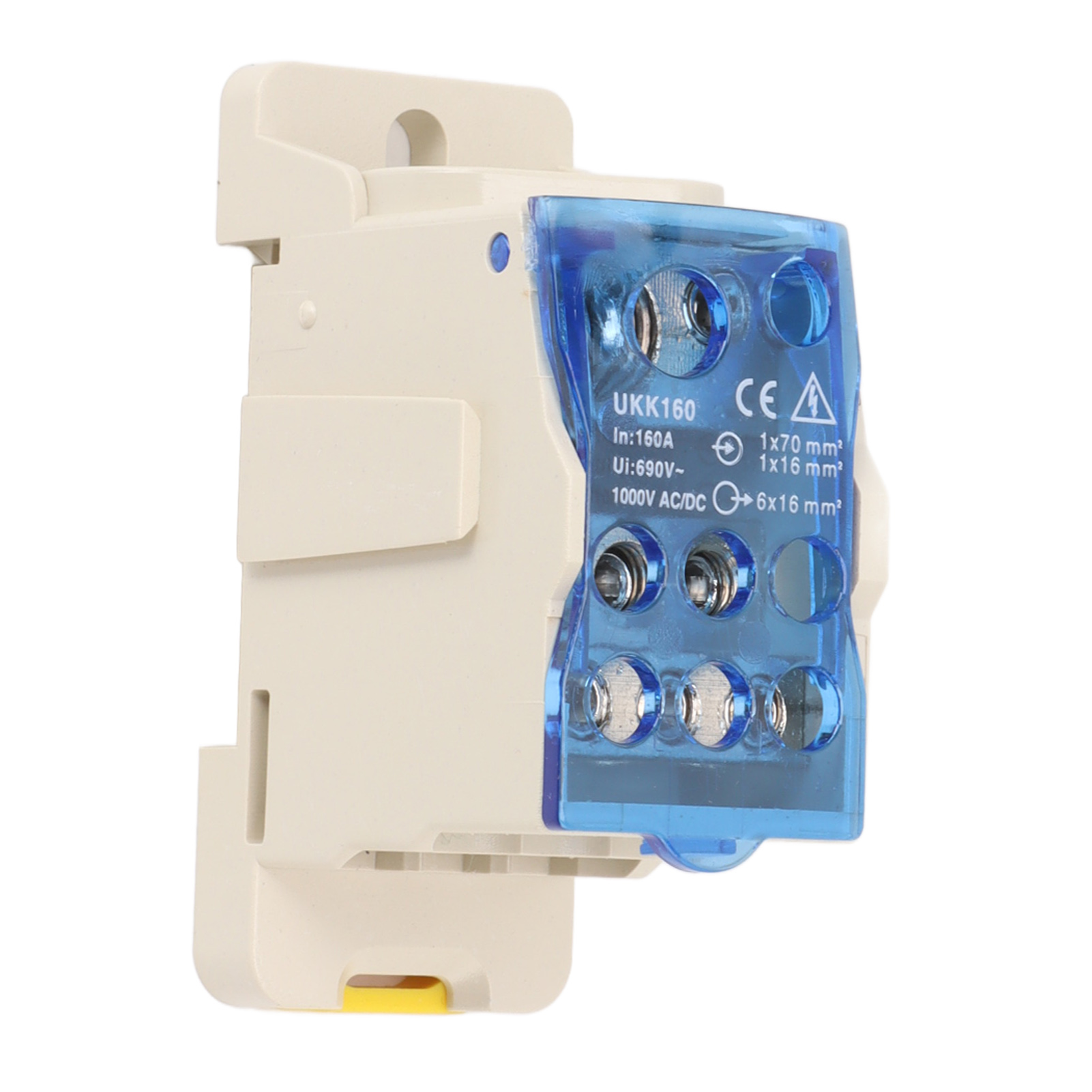 Din-schienen-stromanschlusskasten, Elektrischer Klemmenblock, Verteilerkasten, Ac/dc 1000 V, 160 A