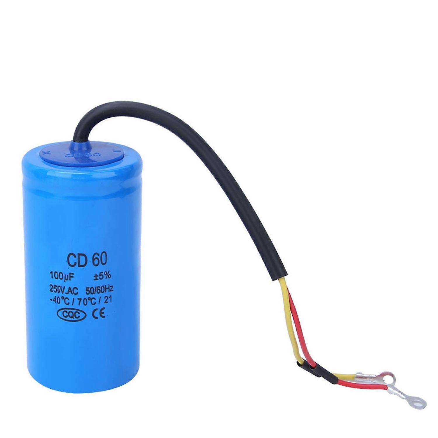 Cd60 250v 100uf Schaltkondensator Explosionsgeschütztes Elektronisches Bauteil Für Kühlschränke