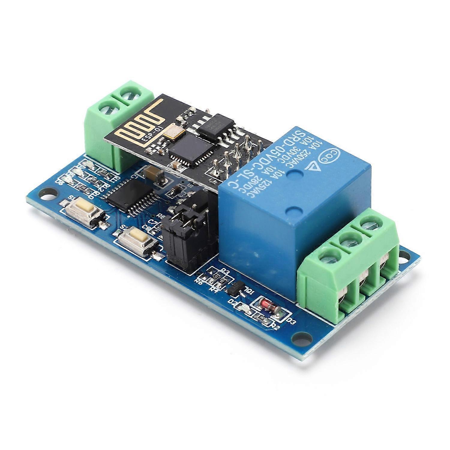 1-wege-wlan-relaismodul Für Android-smartphone-app, Drahtloser Fernsteuerungsschalter, 5v Esp8266