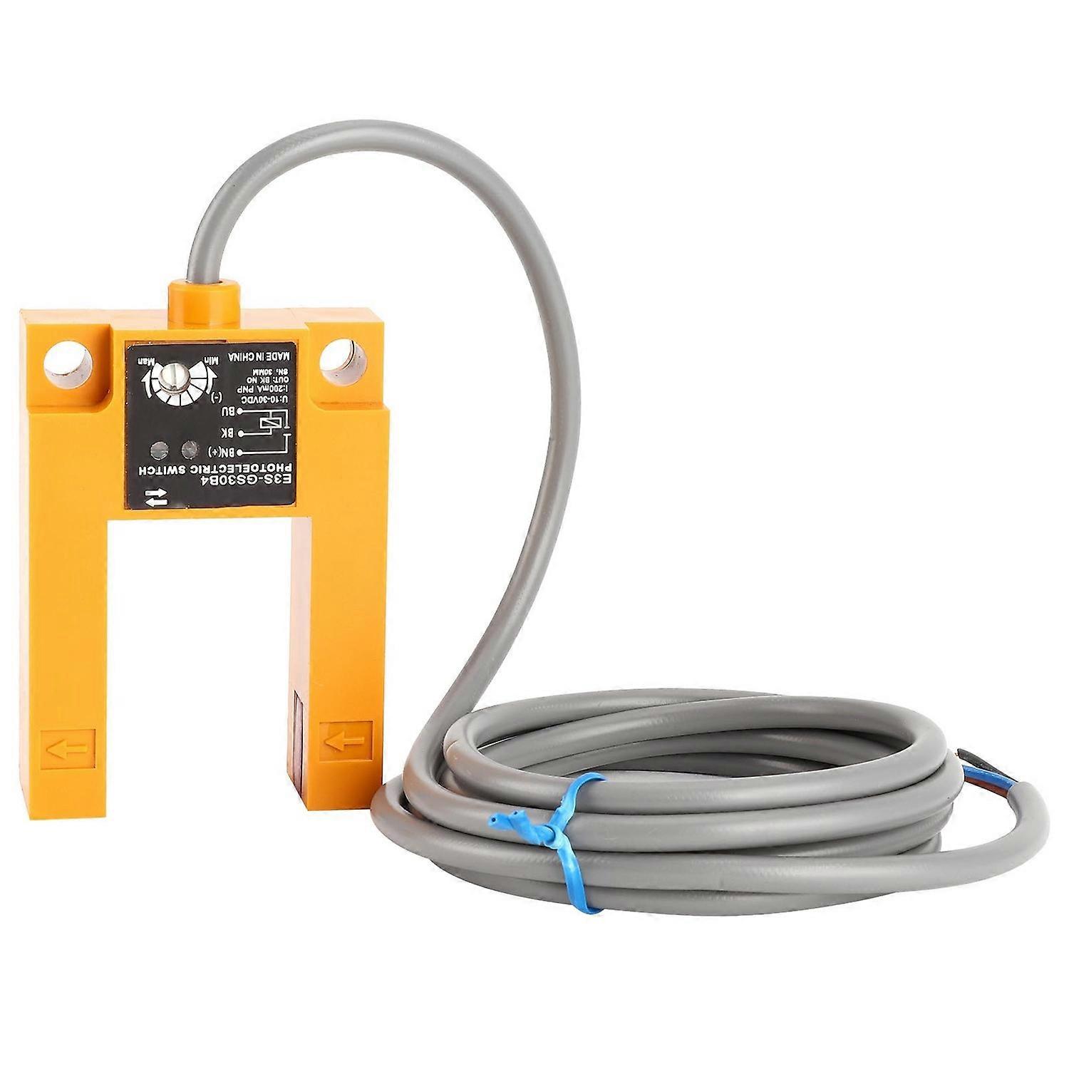 Berm Fotoelektrischer Schalter, Nutentyp Pnp, 3-draht-öffnersensor E3sgs30b4, Dc 1030 V, 200 Ma