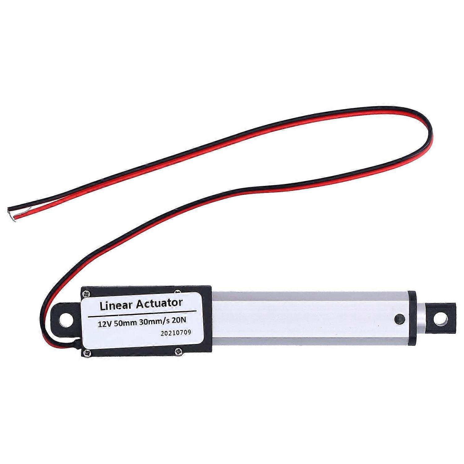 Linearantrieb 50 Mm Hub, 12 V Dc, Geräuscharm, Interner Endschalter, Mini-linearantrieb Für A