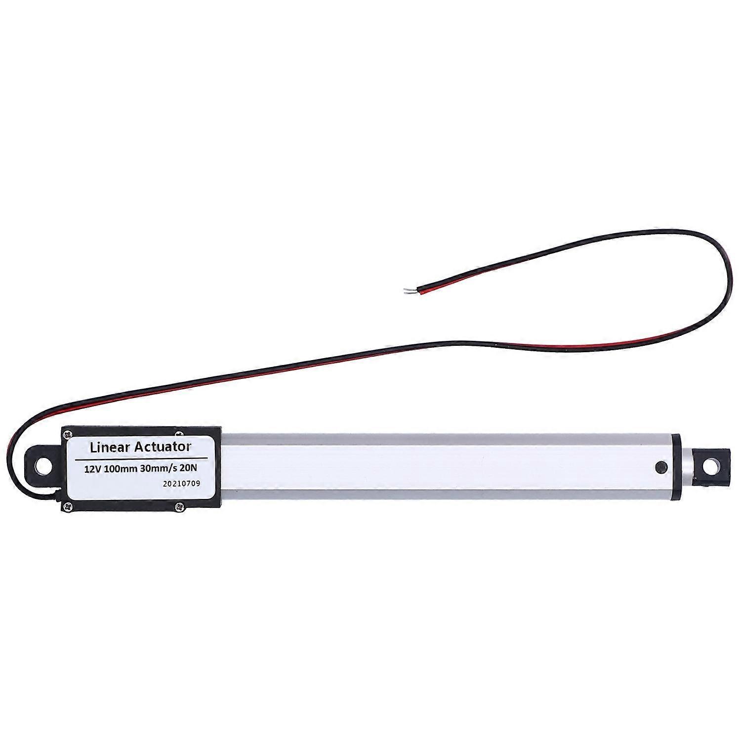 Linearantrieb Dc 12v 100mm Mit Internem Endschalter, Geräuscharmer Elektrischer Mini-linearantrieb Für Die Industrie