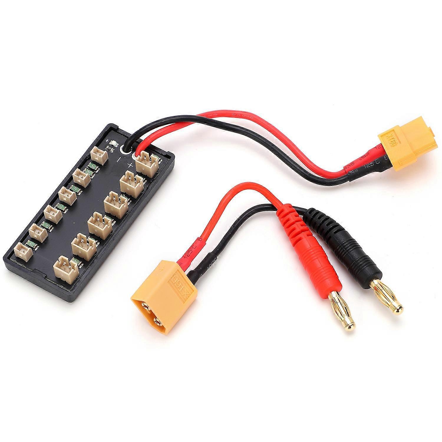 B6 Lithium-batterie-ladeplatine Ph2.0 1s 3,7v 7,4v Rc Parallelanschlussplattenkomponenten