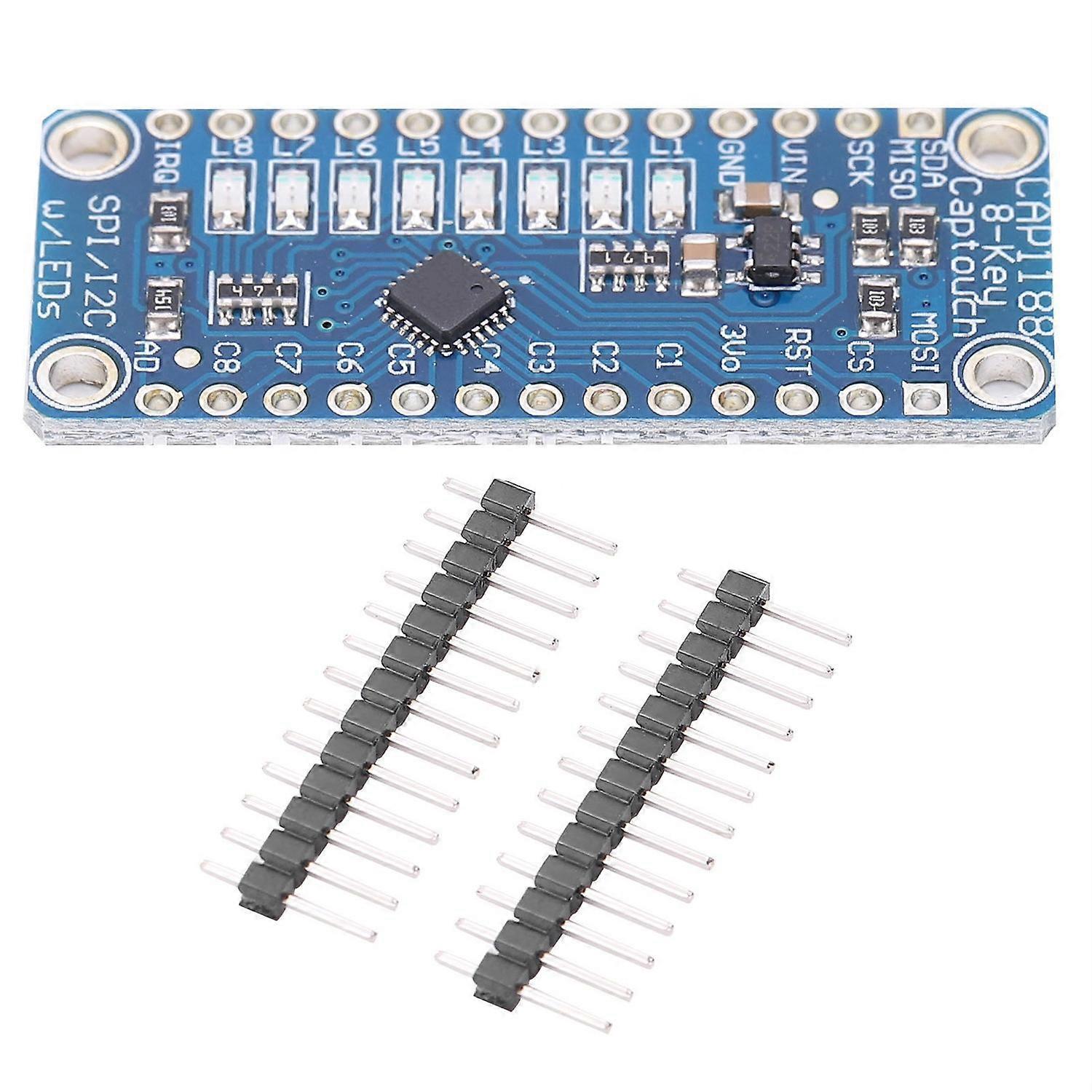 Kapazitiver Touch-modul-sensor, Digitale 8-tasten-schnittstelle, Schalter, I2c, Spi, Cap1188