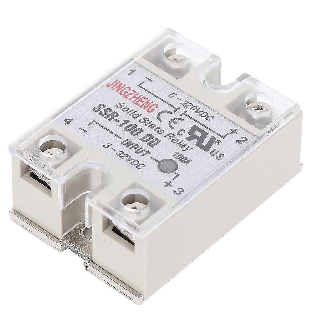 Halbleiterrelais Dc/dc Ssr Mit Kontaktlosem Schalter, Hohe Qualität, Ssr-100dd 5–220 V Dc
