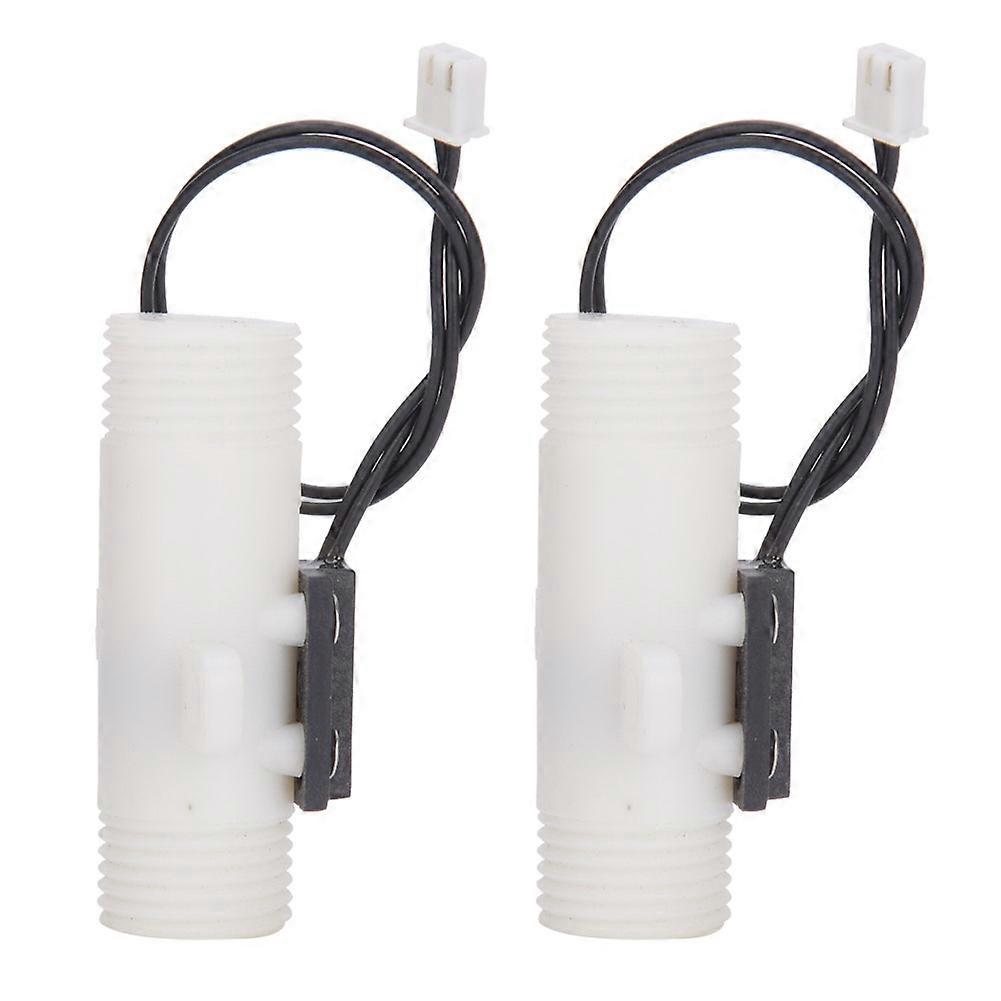 Stück Wasserdurchflusssensor-schalter, Kunststoff, Schwerkrafttyp, Fs G1/2 Zoll Doppel-außengewinde