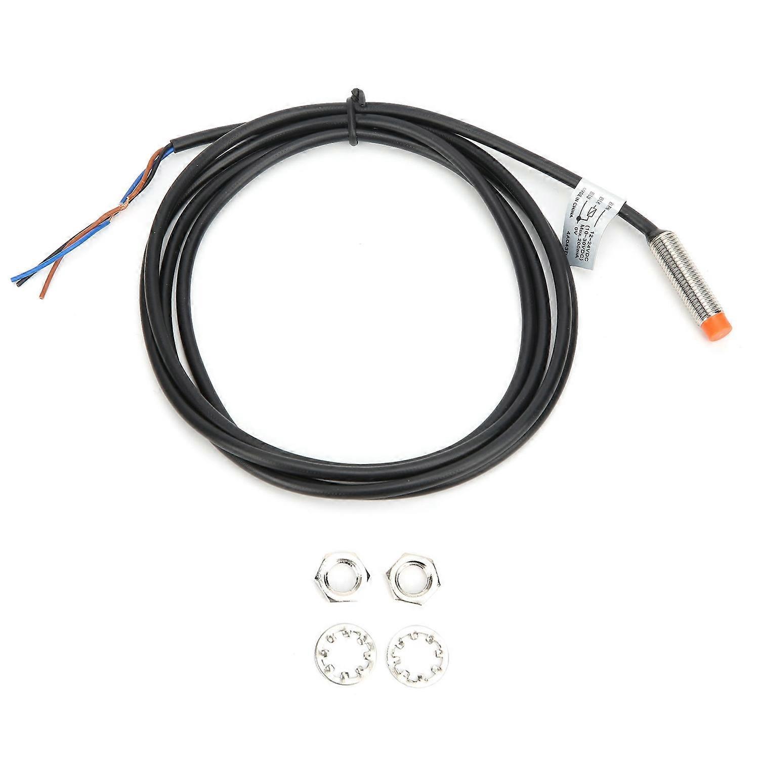 Berm Näherungsschalter, Nicht Eingebettet, 3-draht Pnp, Wasserdichter Sensor, Dc 12–24 V, Pr08-2dp