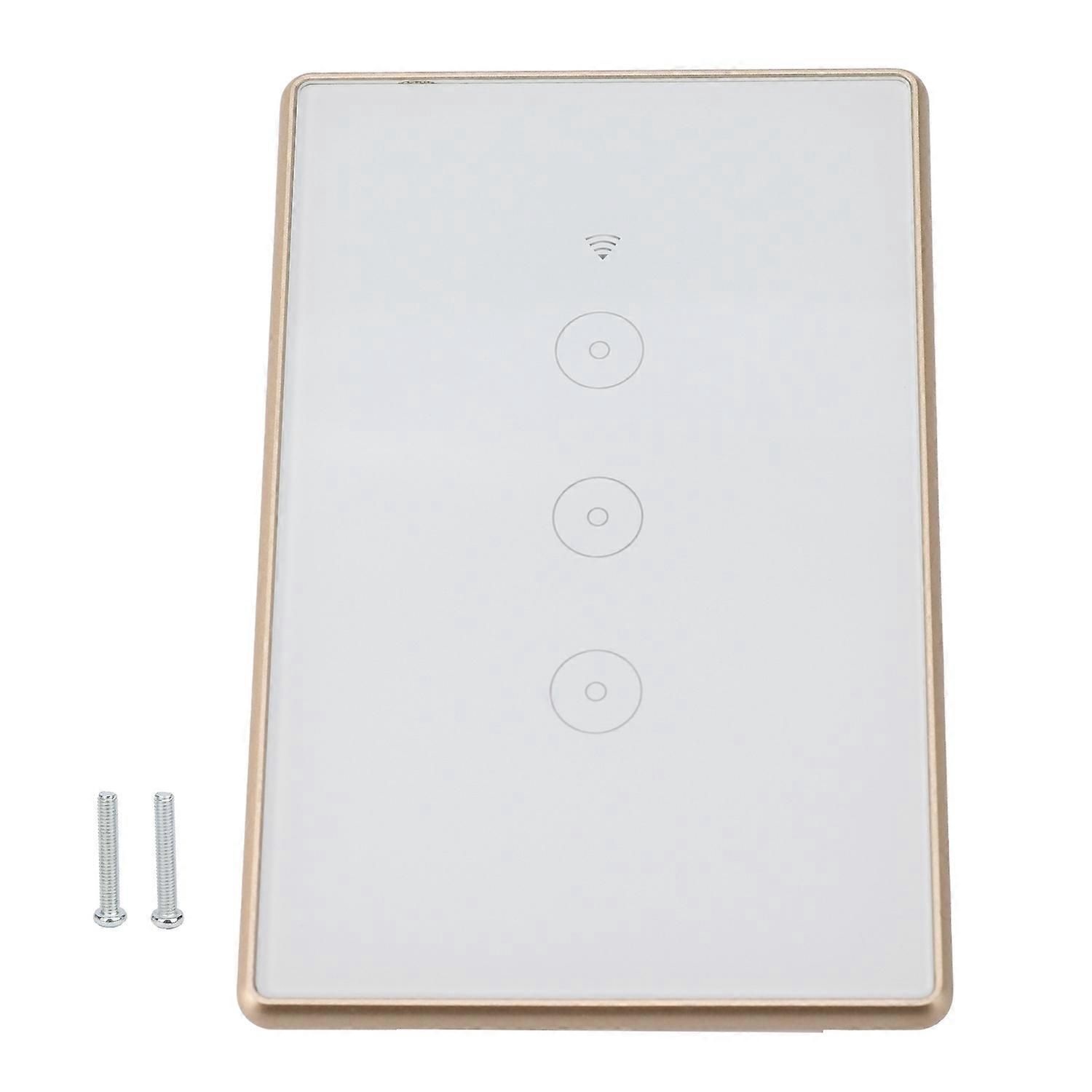 Intelligenter Wlan-schalter Mit Smartphone-app-fernbedienung Und Touch-funktion, Us-/au-standard, 2200 W, 95–250 V Ac