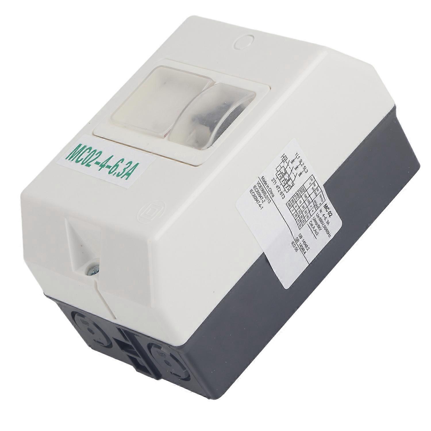 Motorschutzschalter, Abs, Wasserdicht (ip55), Lastumwandlungs-leistungsschalter, 220 V/380 V