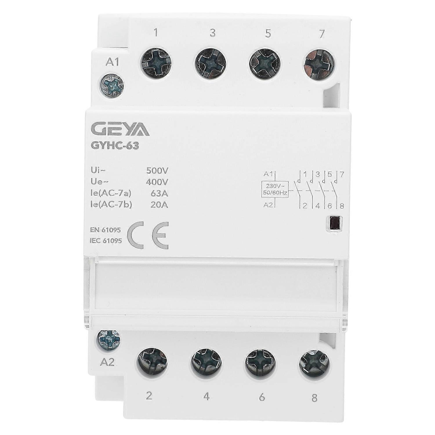 Modulares Schütz-industrie-schaltungssteuerspulen-schweißmodul 4p 4no Kontakte Gyhc‐63