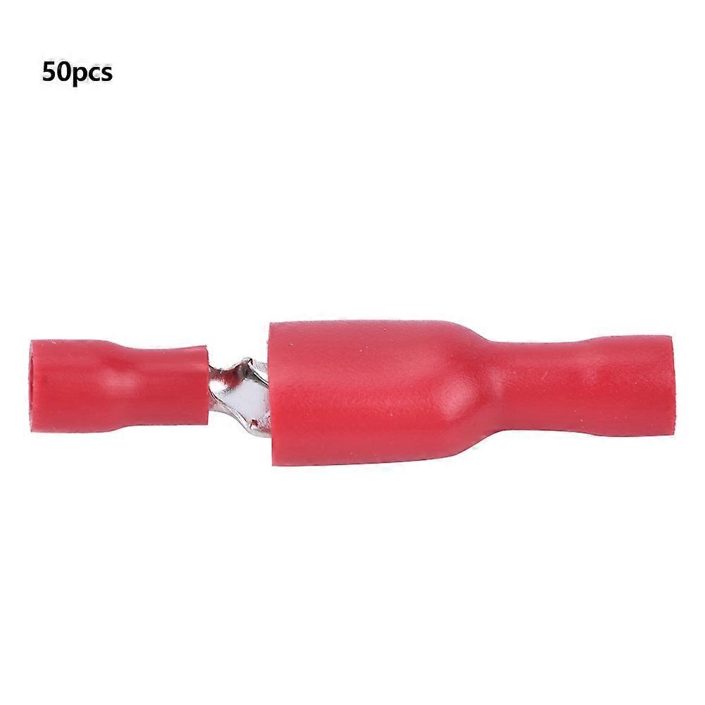 100 Stück Crimp-anschlüsse, Stecker/buchse, Isolationsschutzkappe Mit Mdd1.25-250x50 Fdfd1.25-250x50re