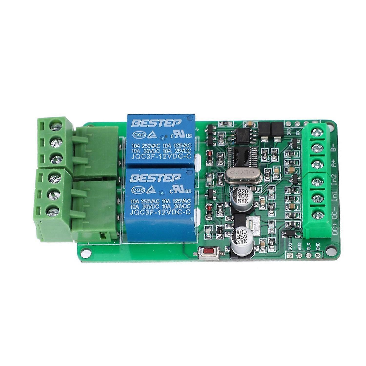2-kanal-relaismodul, 2 Schalteingänge, 12 V Für Rs485/ttl-kommunikation