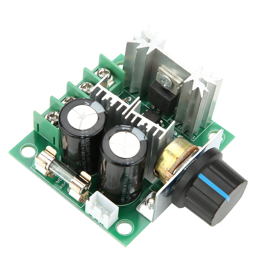 12v-40v 10a Pwm-gleichstrommotor-drehzahlregler-schaltmodul Für Stufenlose Drehzahlregelung