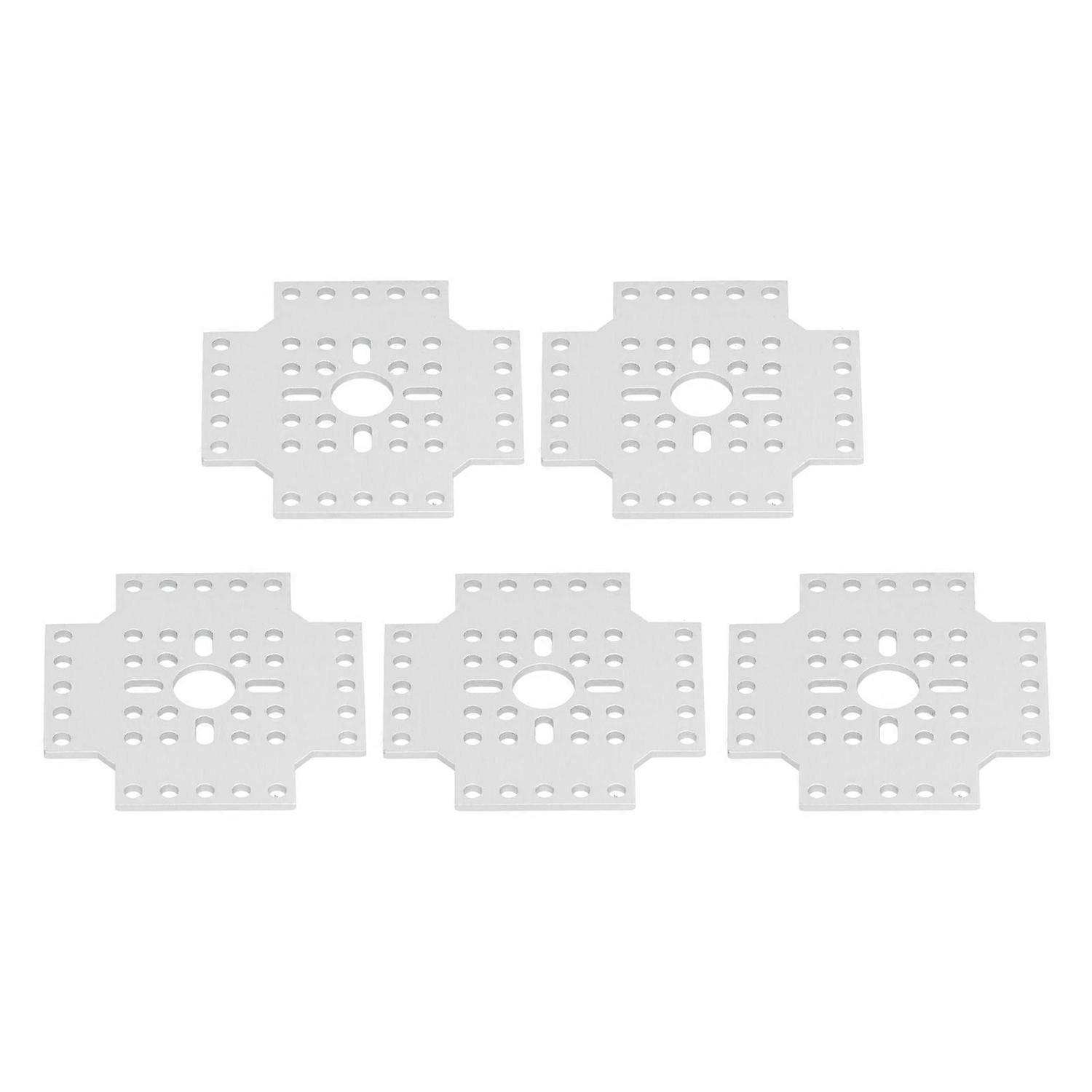 Stück Lochmusterhalterungen Aus Aluminiumlegierung, Lochrasterplatten Für Roboter, Konstruktionsausrüstung