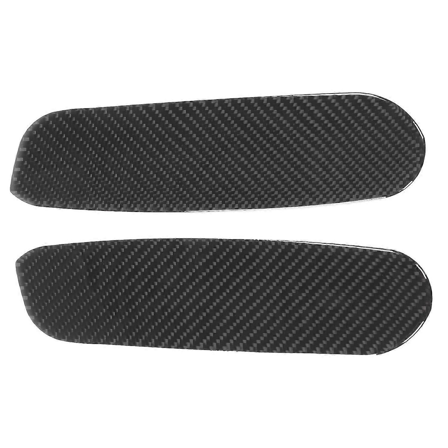 2-teiliges Set Türverkleidungsleisten Aus Kohlefaser Für Die Vorderen Türsäulen, Passend Für Rav4 2015–2019
