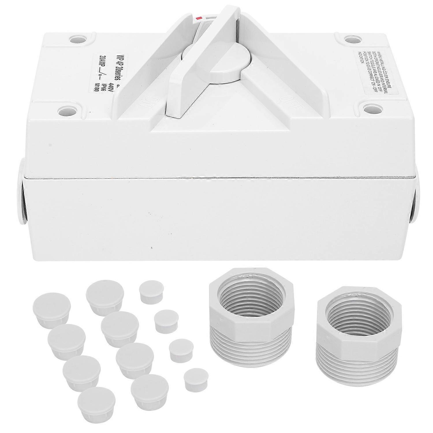 Wasserdichter Trennschalter, 3-phasig, 4-stufig, Staubdicht, Manuell, Industriebedarf Cf-4p20a