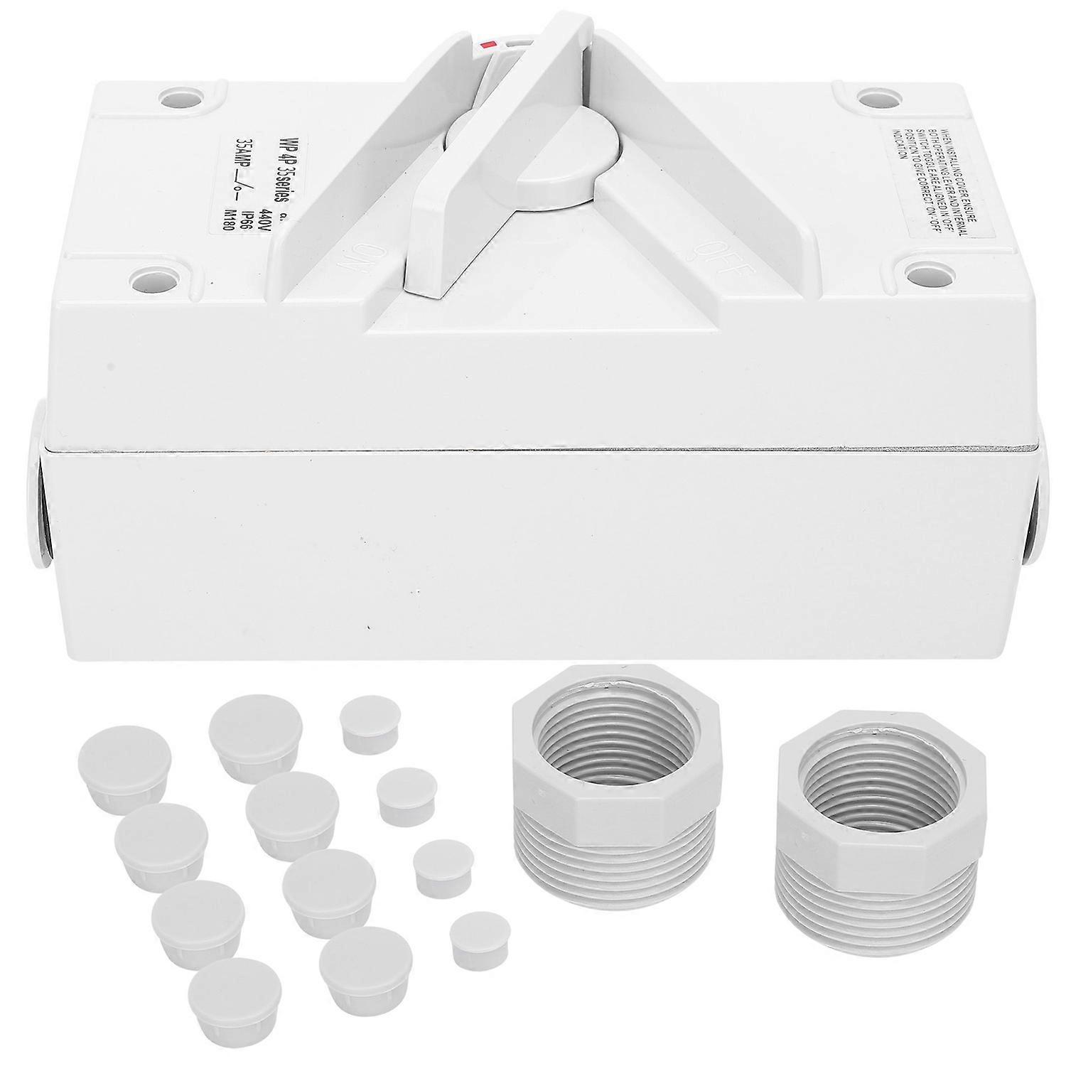 Wasserdichter Trennschalter, 3-phasig, 4-stufig, Staubdicht, Manuell, Industriebedarf Cf-4p35a