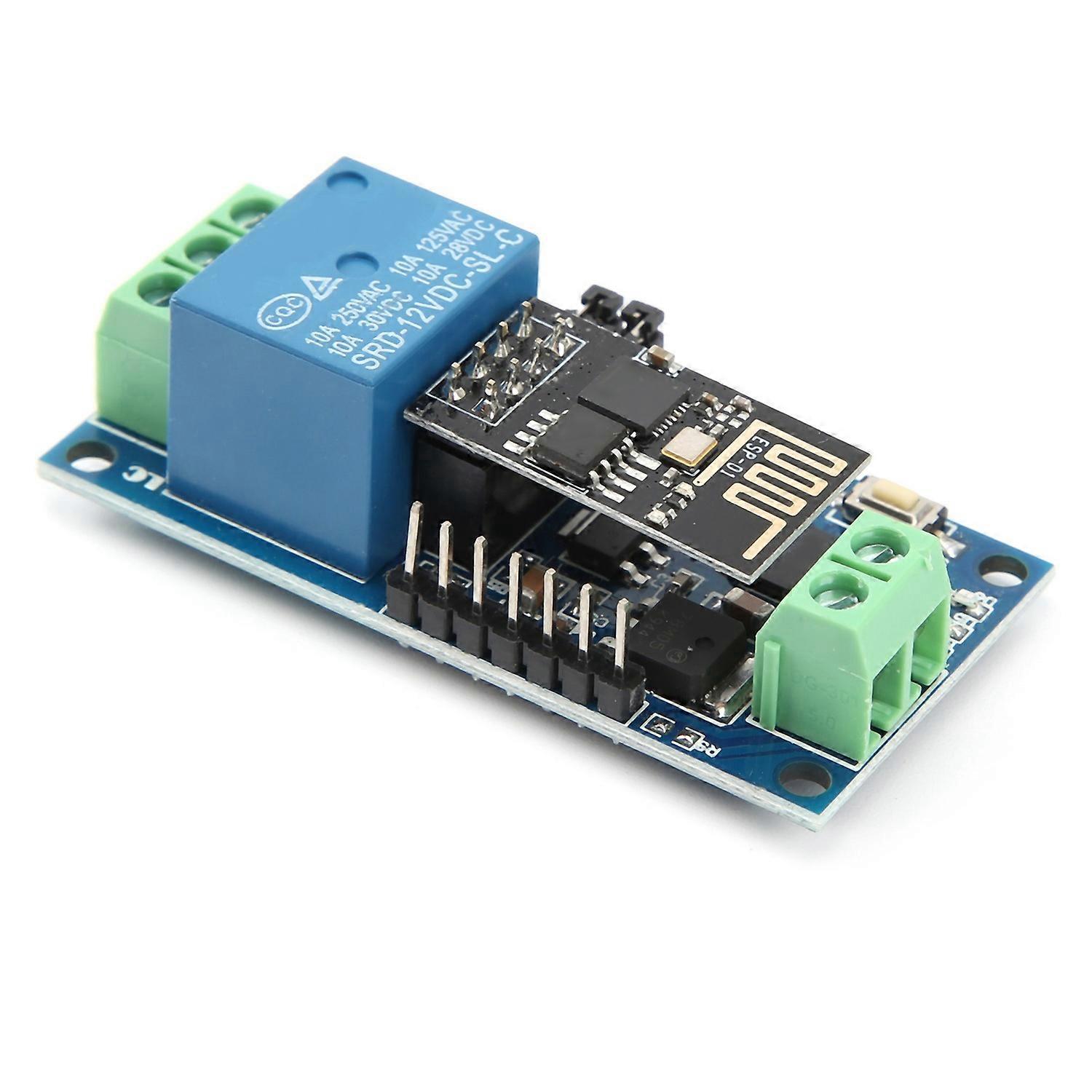 1-wege-wlan-relaismodul Für Android-smartphone-app, Drahtloser Fernsteuerungsschalter, 12 V, Esp8266