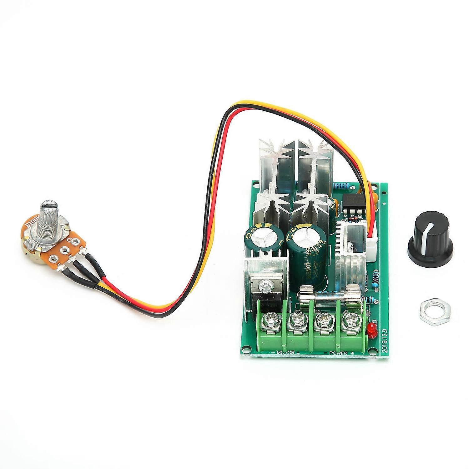 Motordrehzahlregler Pwm-schalter-steuermodul Stromregler Dc 10v–60v 20a
