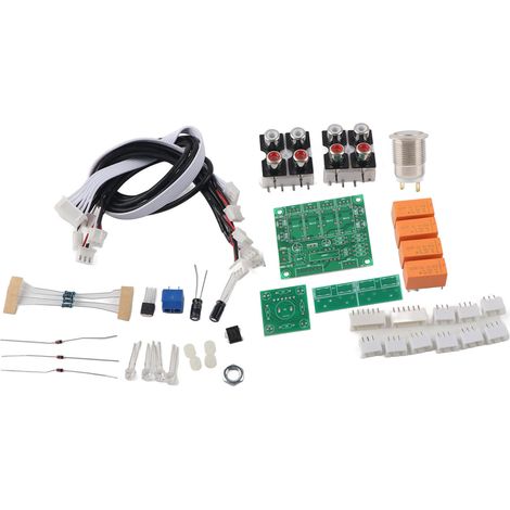 Audio-eingangsschaltermodul, Diy-schaltplatine, 4-wege-signalwähler, Verstärkerrelais